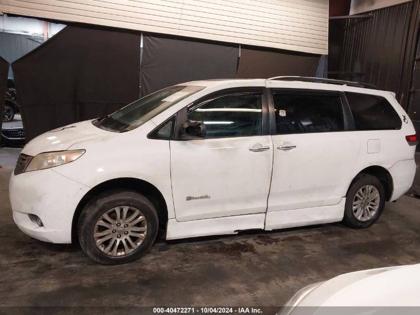 5TDYK3DCXBS144786 2011 Toyota Sienna Xle V6