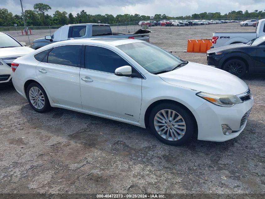 2015 Toyota Avalon Hybrid Limited VIN: 4T1BD1EB8FU040207 Lot: 40472273