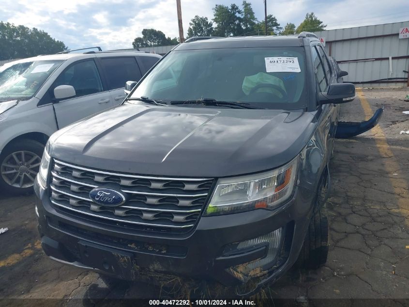 1FM5K8D84HGD50275 2017 Ford Explorer Xlt