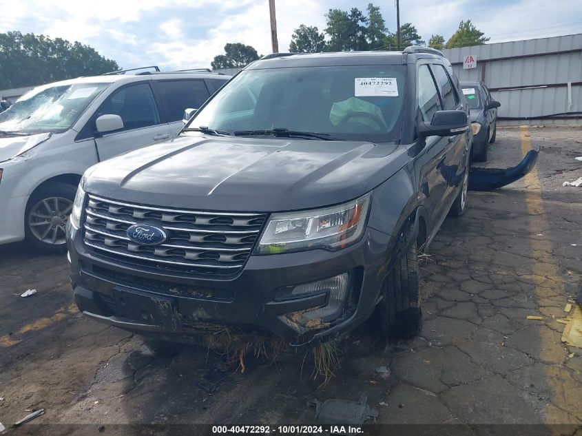 1FM5K8D84HGD50275 2017 Ford Explorer Xlt