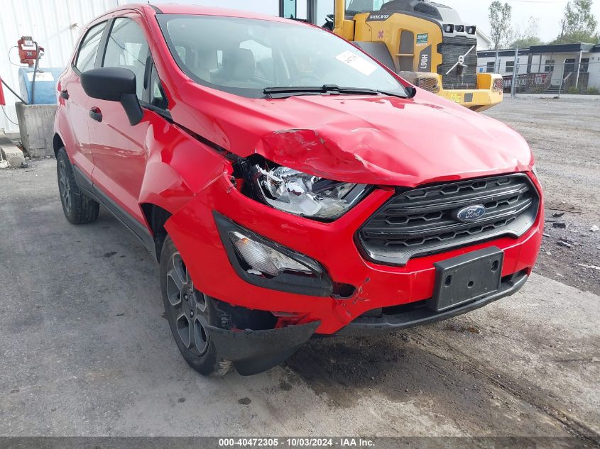 MAJ6S3FL1KC252371 2019 Ford Ecosport S