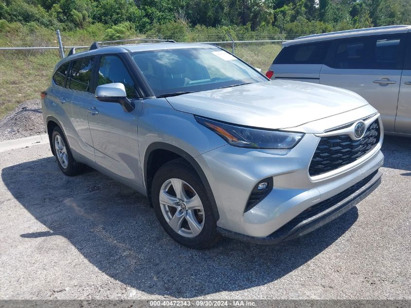 2023 Toyota Highlander Le VIN: 5TDKDRAH3PS517127 Lot: 40472343