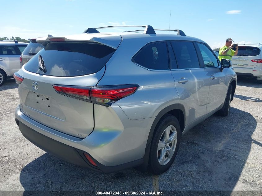 2023 Toyota Highlander Le VIN: 5TDKDRAH3PS517127 Lot: 40472343