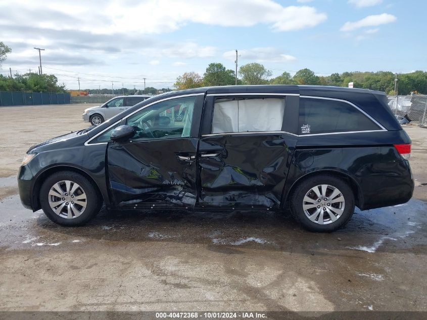 2015 Honda Odyssey Ex-L VIN: 5FNRL5H69FB064567 Lot: 40472368