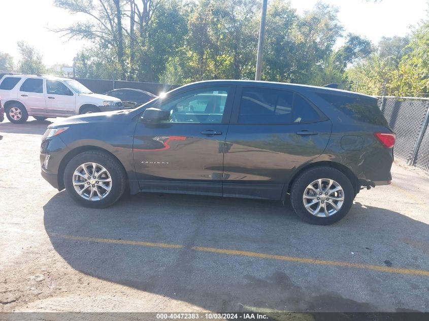 2021 Chevrolet Equinox Fwd Ls VIN: 2GNAXHEVXM6149412 Lot: 40472383