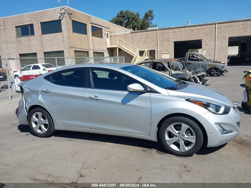 2016 Hyundai Elantra Value Edition VIN: 5NPDH4AE6GH774424 Lot: 40472397