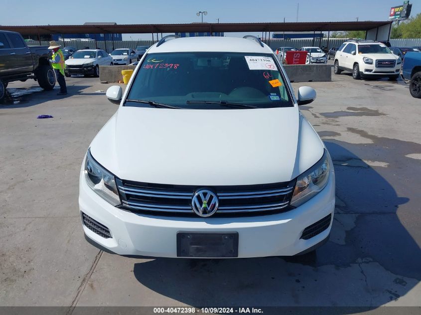 2017 VOLKSWAGEN TIGUAN 2.0T/S - WVGBV7AX2HK044821