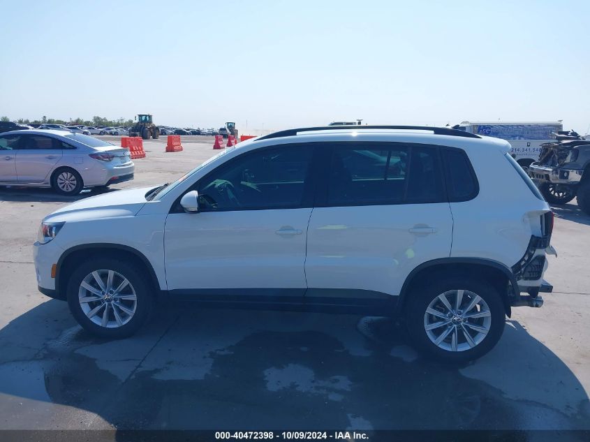 2017 VOLKSWAGEN TIGUAN 2.0T/S - WVGBV7AX2HK044821