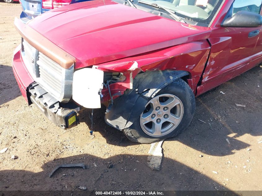 2006 Dodge Dakota Slt VIN: 1D7HW42K66S547610 Lot: 40472405