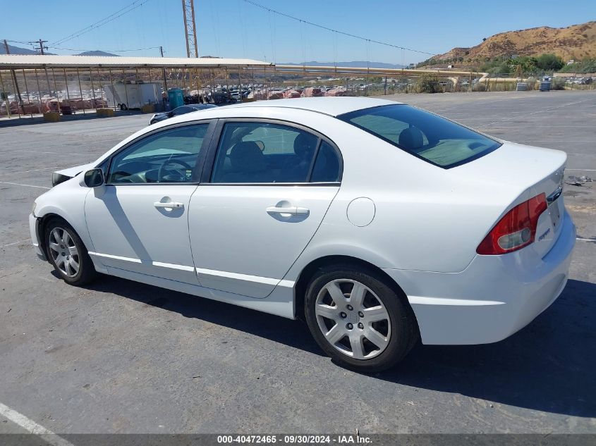 19XFA1F54AE011639 2010 Honda Civic Lx