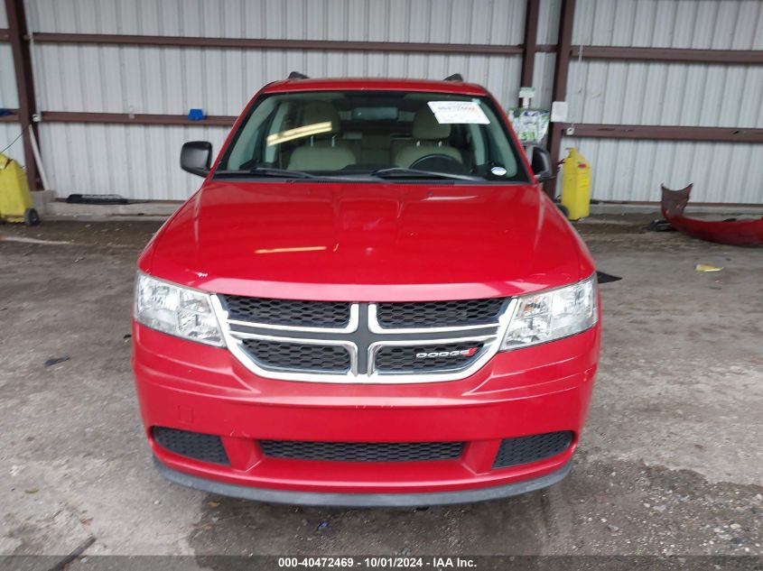 2015 Dodge Journey Se VIN: 3C4PDCAB8FT588438 Lot: 40472469