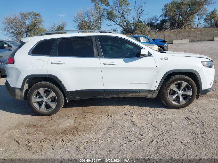 2019 Jeep Cherokee Limited 4X4 VIN: 1C4PJMDX1KD136143 Lot: 40472477