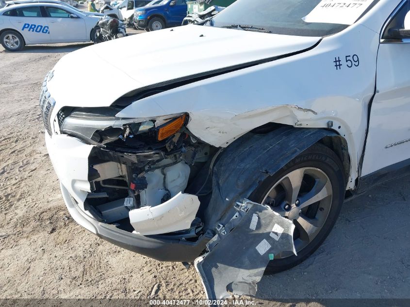 1C4PJMDX1KD136143 2019 Jeep Cherokee Limited 4X4