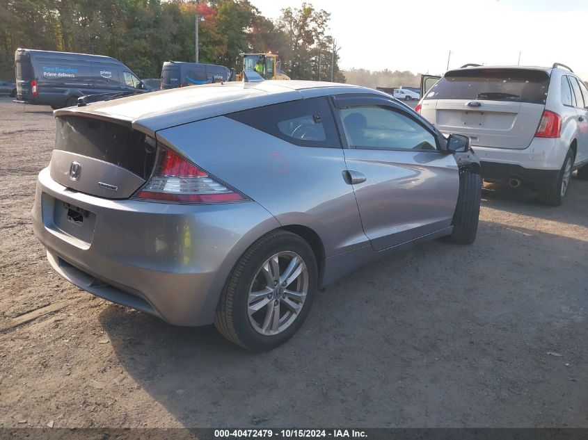 2011 Honda Cr-Z Ex VIN: JHMZF1C60BS004843 Lot: 40472479