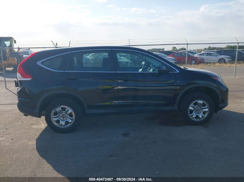 2013 Honda Cr-V Lx VIN: 2HKRM4H34DH691110 Lot: 40472487