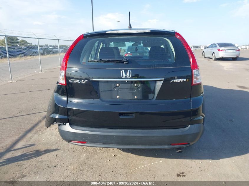 2013 Honda Cr-V Lx VIN: 2HKRM4H34DH691110 Lot: 40472487