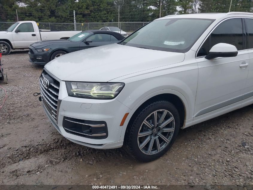 2018 Audi Q7 2.0T Premium VIN: WA1LHAF72JD038740 Lot: 40472491