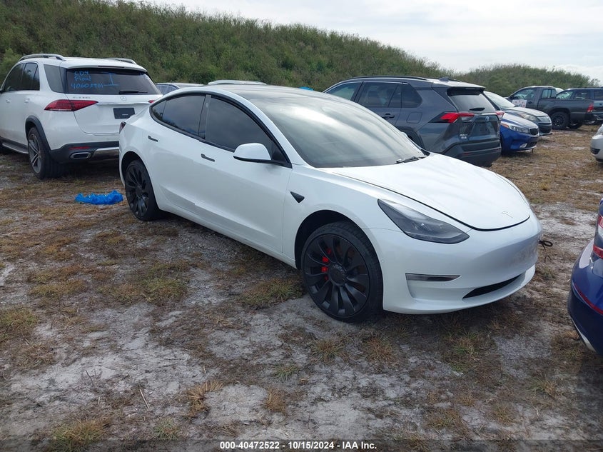 2022 TESLA MODEL 3  (VIN: 5YJ3E1EC8NF347477)