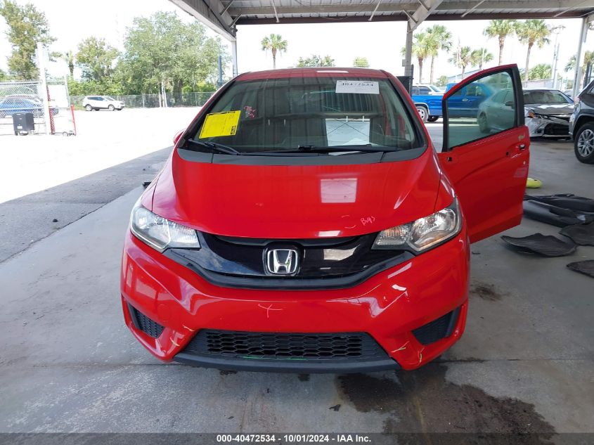 2015 Honda Fit Lx VIN: 3HGGK5H59FM758948 Lot: 40472534