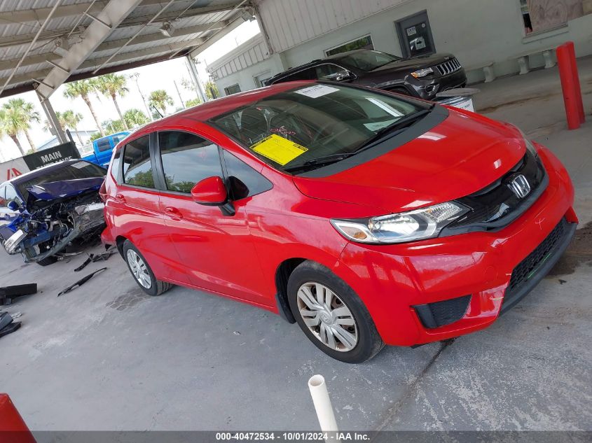 2015 Honda Fit Lx VIN: 3HGGK5H59FM758948 Lot: 40472534