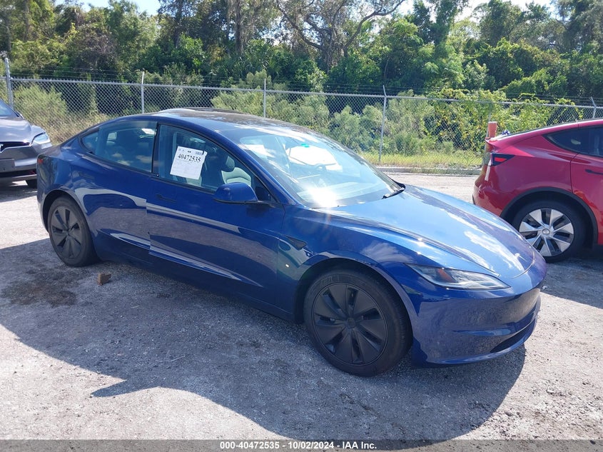 2024 TESLA MODEL 3  (VIN: 5YJ3E1EA2RF755459)