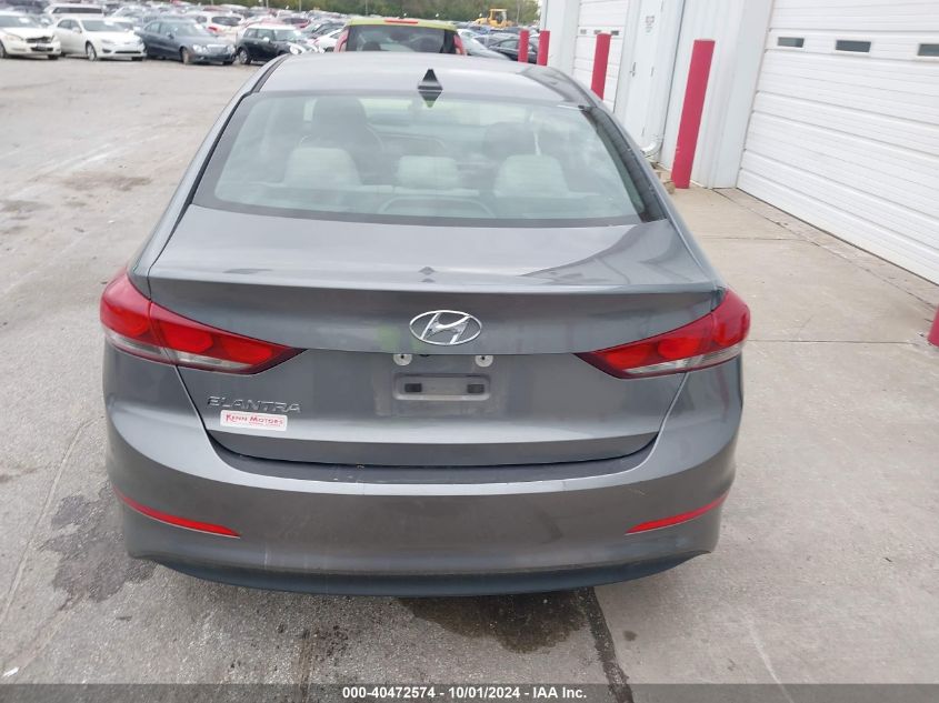 2018 Hyundai Elantra Sel/Value/Limited VIN: 5NPD84LF3JH390789 Lot: 40472574