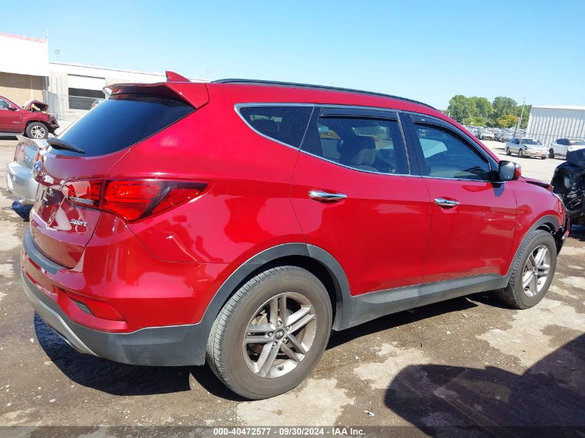 2018 Hyundai Santa Fe Sport 2.4L VIN: 5XYZU3LB5JG507000 Lot: 40472577