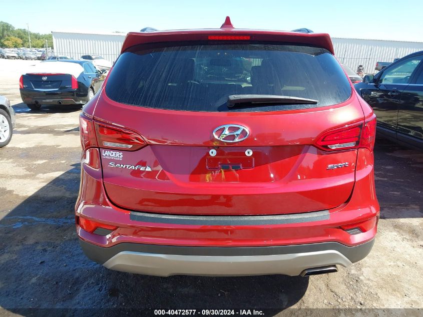 2018 Hyundai Santa Fe Sport 2.4L VIN: 5XYZU3LB5JG507000 Lot: 40472577