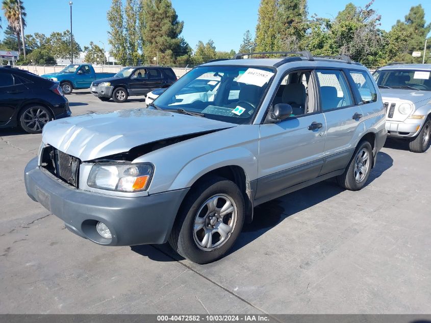 JF1SG63693H760639 2003 Subaru Forester X