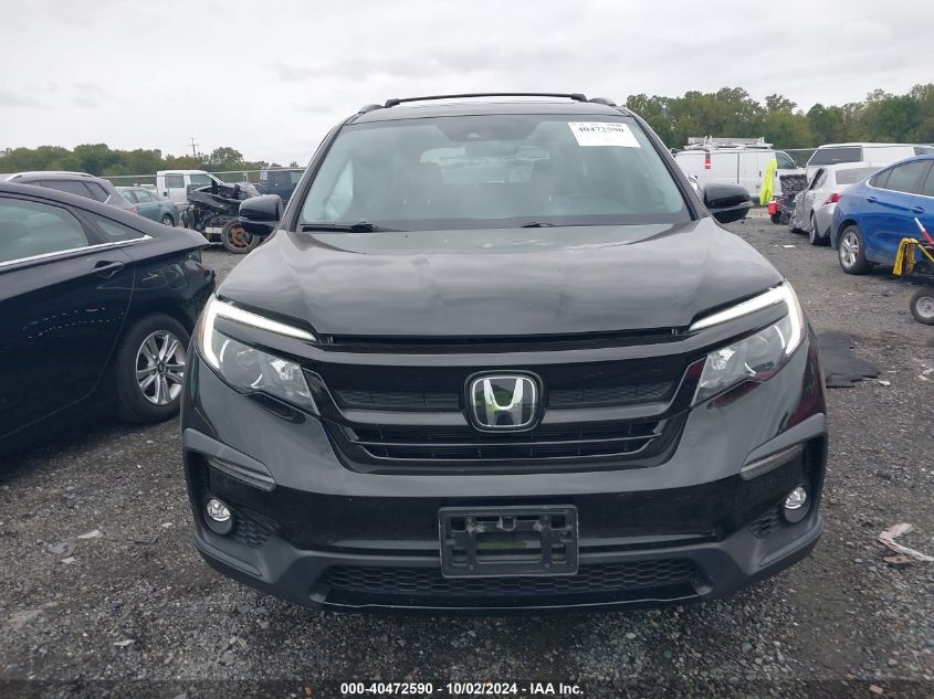 2021 Honda Pilot Awd Special Edition VIN: 5FNYF6H29MB073384 Lot: 40472590