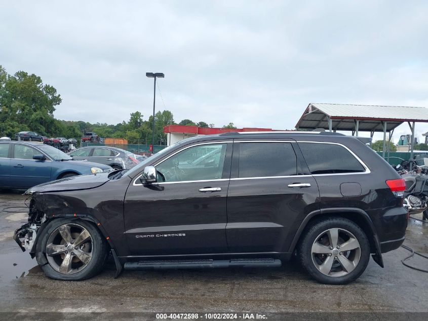 2016 Jeep Grand Cherokee Overland VIN: 1C4RJFCG7GC498139 Lot: 40472598