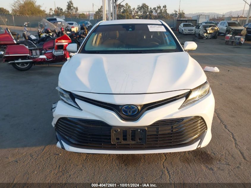 2020 Toyota Camry Le VIN: 4T1C31AK9LU534438 Lot: 40472601