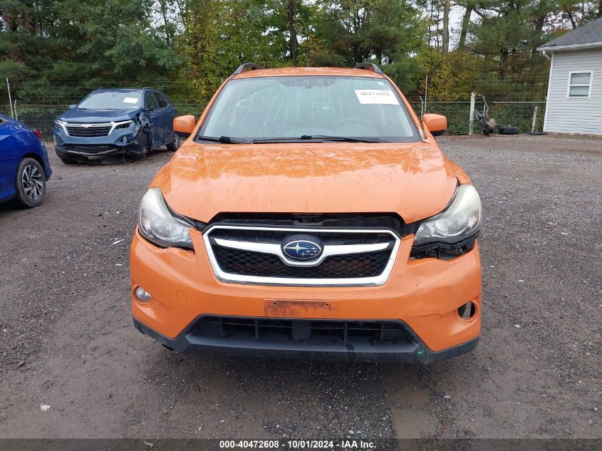 JF2GPACC5E9301244 2014 Subaru Xv Crosstrek 2.0 Premium