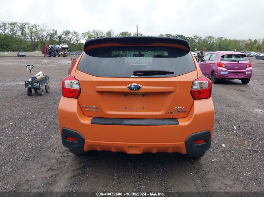 JF2GPACC5E9301244 2014 Subaru Xv Crosstrek 2.0 Premium