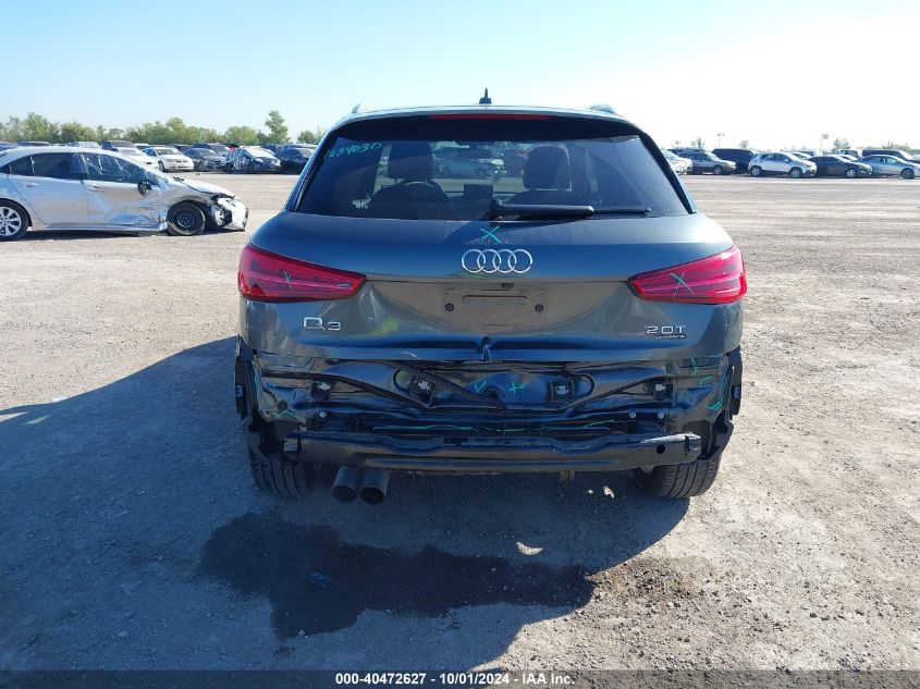 2018 Audi Q3 Premium VIN: WA1ECCFSXJR018648 Lot: 40472627