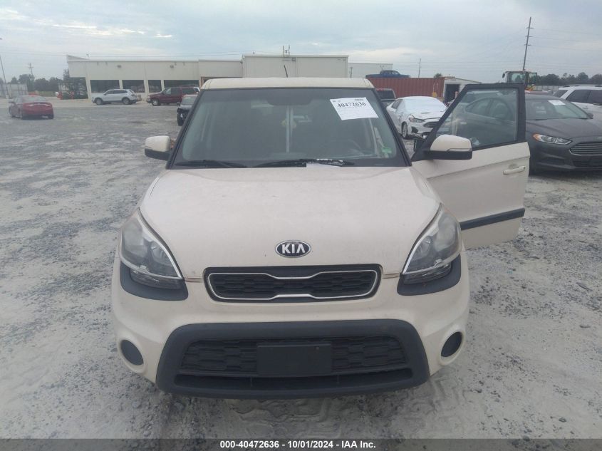 2013 Kia Soul + VIN: KNDJT2A62D7756162 Lot: 40472636