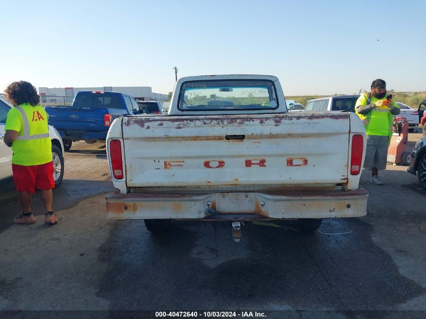 1978 Ford F-250 VIN: 000000F25KRCG1610 Lot: 40472640