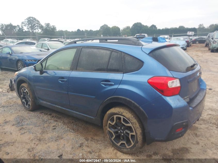 JF2GPANC3H8228690 2017 Subaru Crosstrek 2.0I Limited