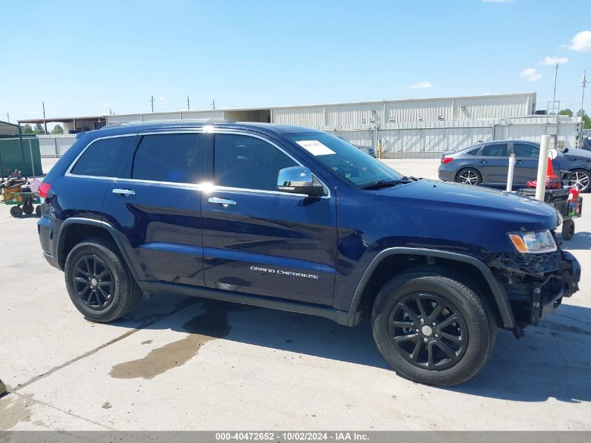 2016 Jeep Grand Cherokee Limited VIN: 1C4RJEBG9GC369380 Lot: 40472652