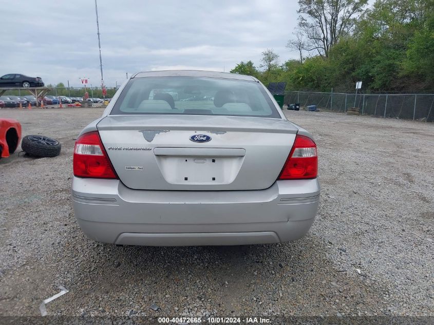 2006 Ford Five Hundred Se VIN: 1FAFP23106G120828 Lot: 40472665