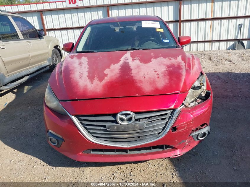 2014 Mazda Mazda3 I Touring VIN: JM1BM1V70E1174225 Lot: 40472667