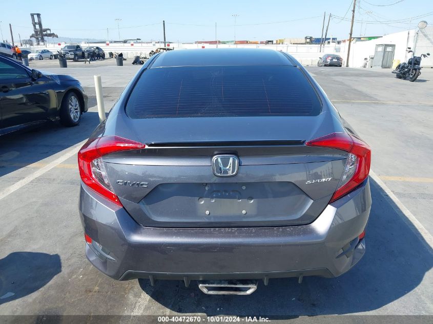 2HGFC2F86KH528152 2019 Honda Civic Sport