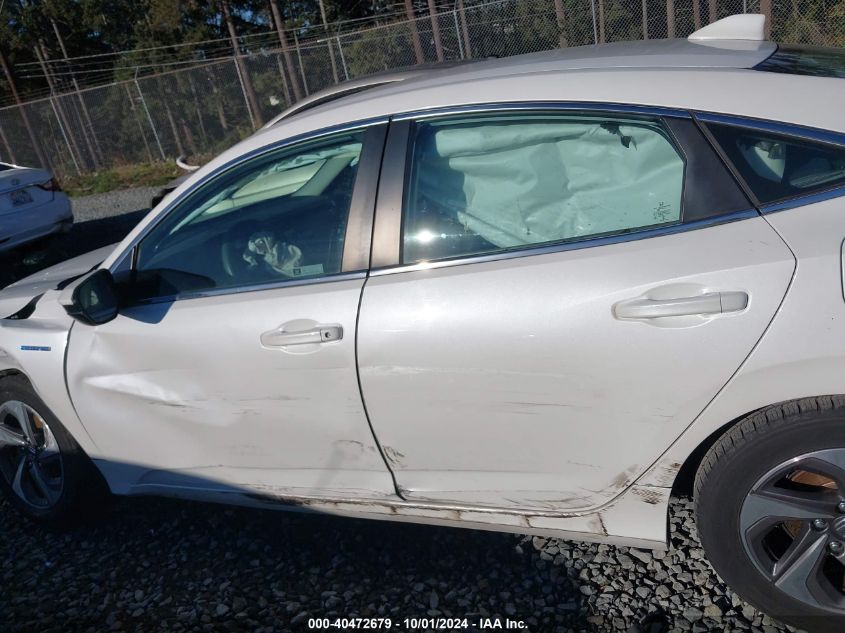 2019 Honda Insight Lx VIN: 19XZE4F16KE020702 Lot: 40472679