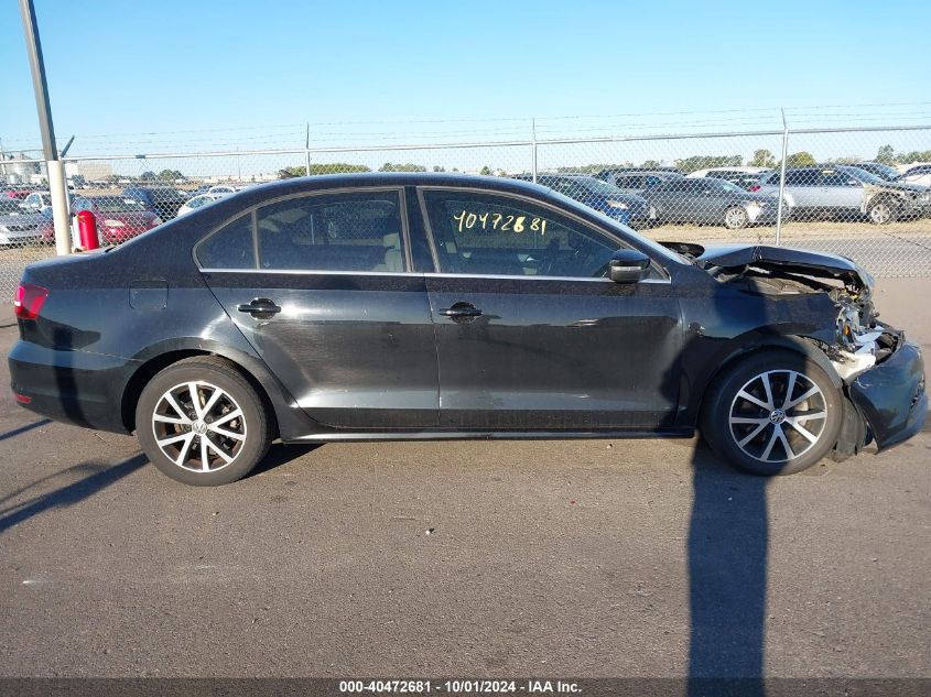 2017 Volkswagen Jetta Se VIN: 3VWDB7AJ0HM274526 Lot: 40472681