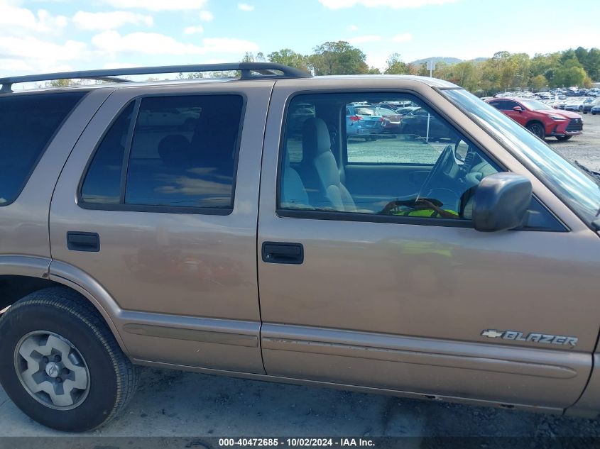 2004 Chevrolet Blazer Ls VIN: 1GNDT13X84K158661 Lot: 40472685