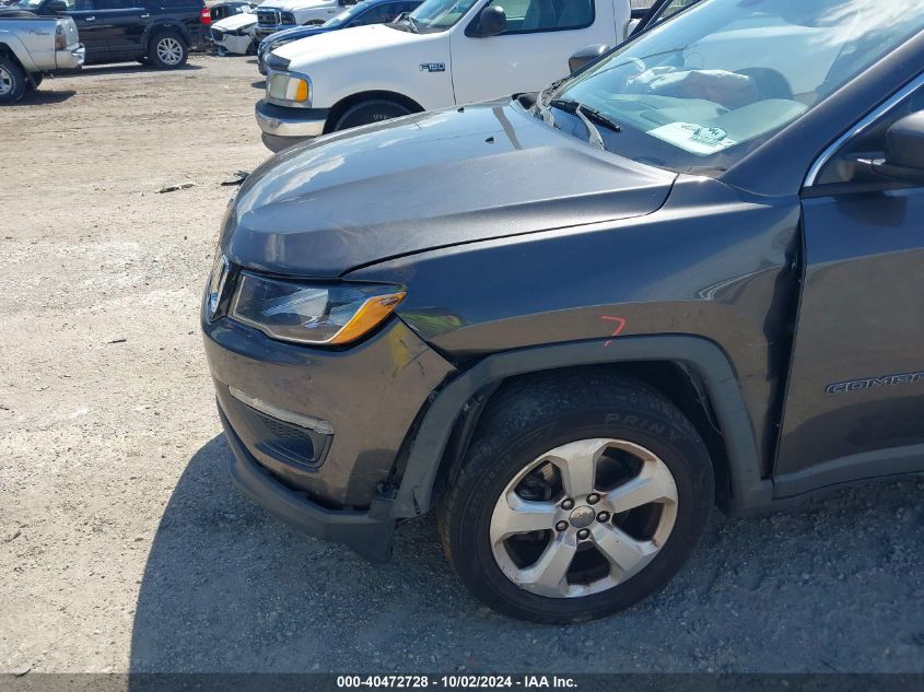 2018 Jeep Compass Latitude Fwd VIN: 3C4NJCBB8JT193392 Lot: 40472728