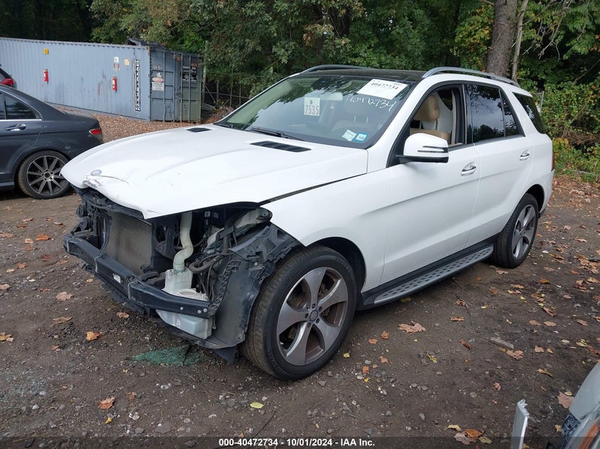 VIN 4JGDA5HB0HA900268 2017 MERCEDES-BENZ GLE 350 4MATIC