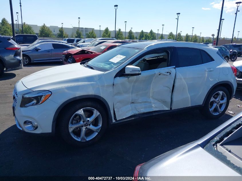 2018 Mercedes-Benz Gla 250 4Matic VIN: WDCTG4GB6JJ464228 Lot: 40472737