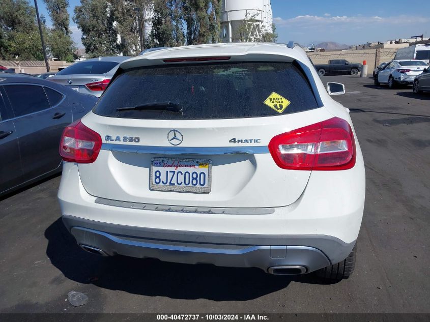 2018 Mercedes-Benz Gla 250 4Matic VIN: WDCTG4GB6JJ464228 Lot: 40472737