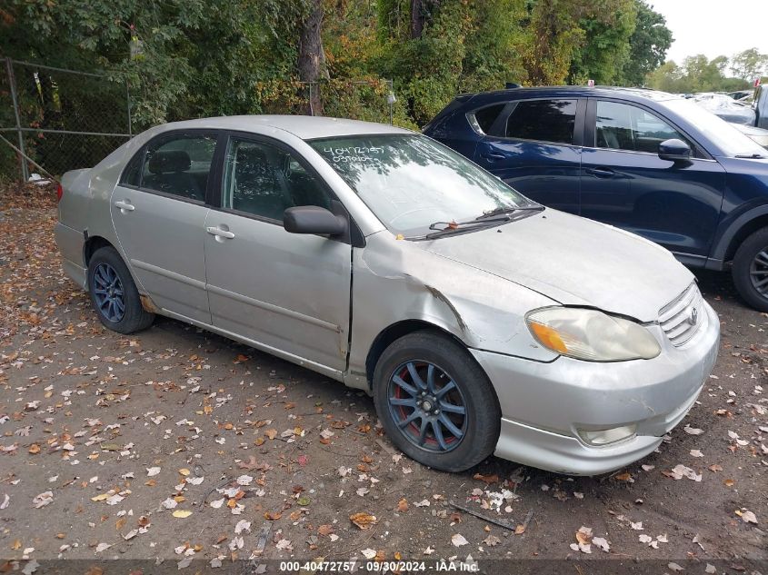 2003 Toyota Corolla S VIN: 1NXBR32E03Z073709 Lot: 40472757